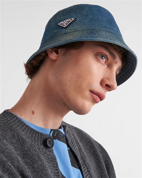 mens prada hats|prada denim hat.